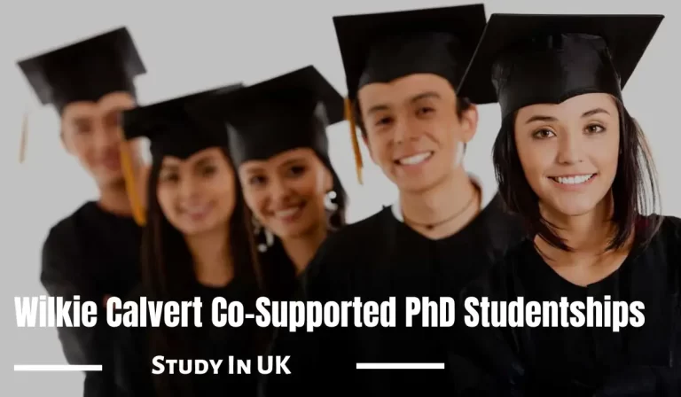 Wilkie Calvert Co-Supported PhD Studentships in UK